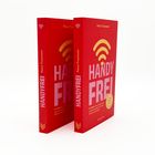 HANDYFREI, Petra Trautwein, roter Einband, Wi-Fi-Symbol. Zwei Bücher stehen nebeneinander.