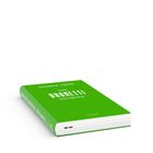 Grünes Buchcover mit Titel "Das Brunetti Kochbuch" von Donna Leon. Links unten ist eine kleine italienische Flagge.