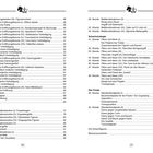 Inhaltsverzeichnis eines Schachbuchs mit Abschnitten zu Eröffnungstheorie, Schachtaktik, Schachstrategie und Das Finale.