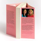 Text über Freundschaft und Autoren Heike Abidi und Ursi Breidenbach, mit Biografien. Umschlag in Rosa, Bild von zwei Frauen.