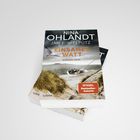 Buchcover mit Text "Einsames Watt" und "Nordsee-Krimi". Abgebildet ist eine Küstenlandschaft mit Segelboot.