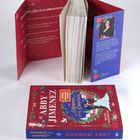 "Spiegel Bestseller Autoren". Cover von "Abby Jimenez: A Married Little Christmas”, rote, festliche Gestaltung mit Paar.