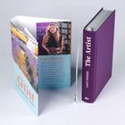 Buchumschlag: „The Artist: Die Farben des Lichts“ von Lucy Steeds. Lila Hardcover, Biografie im Umschlag.