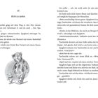 Seite 30 mit Titel "Nichts zu danken". Ein Taschenbär und eine kleinere Figur gehen nebeneinander her.