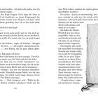 Seite 116. Gespräch über Küken verschenken und Evi, die Kopf hängen lässt. Illustration: Küken schaut aus einem Schrank.