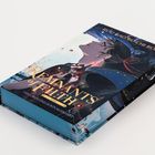 Texte: "Remnants of Filth", "VERLOREN UND ZURÜCKGEKEHRT", "4", "ROU BAO BU CHI ROU". Buch mit stilisiertem Charakterprofil.