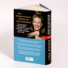 Buchtitel: "Wenn die Kraniche nach Süden ziehen". Autorin: Lisa Ridzén. Ein fröhliches Porträt einer Frau.