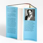 Innerer Buchumschlag mit Text über Geschichte der NSDAP und Biografie von Philipp Ruch. Schwarz-Weiß-Porträtfoto von Ruch.