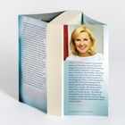 Ein Buch mit Text über "Hera Lind", die Germanistik studierte. Foto einer blonden Frau in weißem Oberteil auf der Rückseite.