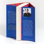 Text auf blauem Hintergrund beschreibt Jan Weiler, Journalist und Schriftsteller, mit Bild von ihm daneben.