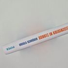 Rückseite eines Buches mit den Worten: "URSULA SCHRÖDER SCHUTZ IN KRISENZEITEN". Links steht "PIPER".
