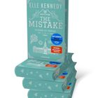 Erste Kapitel enthält: "Elle Kennedy, The Mistake - Niemand ist perfekt, Roman". Das Cover ist türkis mit Dekorationen.