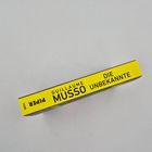 Auf gelbem Hintergrund steht "GUILLAUME MUSSO DIE UNBEKANNTE", daneben "PIPER". Es ist der Buchrücken eines Buches.