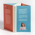 Das Buch hat eine rote und blaue Umschlagseite. Links: "Regulieren statt eskalieren", rechts Infos über Melanie Wunderling. Unten ein Foto von ihr.