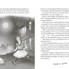 Seite 95: Holgers nächtliche Spaziergänge im Rosa-Tutu, Begegnung mit misstrauischer Nachbarin. Illustration mit Holger und Mopp.