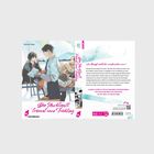 "Die Nachtigall träumt von Frühling." Haruka und Freunde in Schulzimmer-Szene, Junge liest. Verlag: Hayabusa. Manga-Illustration.