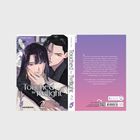Ein Manga-Cover mit den Texten: "Touched by Twilight", "Yukaki Uno", "HAYABUSA", "2". Zwei gezeichnete Männer, einer hält den anderen fest.