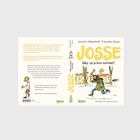 Titel: "JOSSE - Was ist schon normal?" Autoren: Joachim Meyerhoff, Franziska Dorau. Illustration: Kind mit Hund.