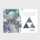 Text "The Elusive Samurai" mit einem Manga-Charakter, der zwei Schwerter hält. Links ist das Logo "Carlsen Manga!".
