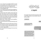 6. Kapitel. „Wo bleibst du?“ „Was meinst du?“. „Die Party in der Noir-Villa. Wir brauchen dich.“ Illustration mit Blumen.