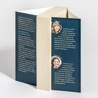 Texte über Marissa Meyer und Tamara Moss mit Fotos. Details zu Lebensläufen und Buchprojekten sind erwähnt.
