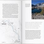 Links: Tipps zur Unterkunft, Verpflegung, Anreise, Planung, Sicherheit. Rechts: Zitat von John Muir, Bild von zwei Wanderern.