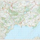 Kartenillustration mit roten Sternen bei "Koplik", "Shkodër", "TIRANE". Enthält Namen von Städten und Straßen.