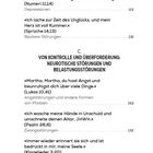 B. Zwischen Licht und Dunkel: Affektive Störungen. C. Von Kontrolle und Überforderung: Neurotische Störungen.