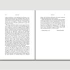 Text auf der linken Seite beginnt mit: "volume introduttivo. La sua familiarità con Prisciano...". Text auf der rechten Seite endet mit: "Roma, gennaio 2026, Michela Rosellini". Links und rechts befinden sich nummerierte Seiten.