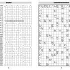 Links oben steht "Quizgitter". Daneben "Schwedenkreuzworträtsel". Beides sind Rätselformate in Gitteranordnung.
