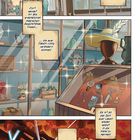 "Besucht unsere Boutiquen der Artefakte", mit magischen Objekten in einer Vitrine und einer Szene mit zerbrechenden Ketten.