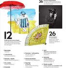 Sumario; 36 Entrevista a Enrique Bunbury; 26 El arte del abanico; 12 35 ideas para este verano en España; Illustration.