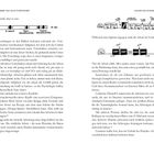 Seite 134: "Er sieht vielmehr eher so aus: 13 Uhr E-MAILS, TEXTNACHRICHTEN, SLACK-NACHRICHTEN 14 Uhr." Links ist ein Text über Multitasking und Zeitmanagement, rechts ein Diagramm einer effektiveren Arbeitsweise während eines Sprints.