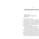 Seite 9: Titel "Das Team an erste Stelle setzen". Japanisches Meer, 23 Meilen hinter dem Flugzeugträger, Februar 2000. Text beschreibt Funksprüche und Pilotenerfahrungen.