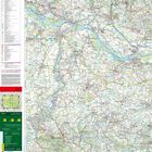 WK 052 Mostviertel, Strudengau, Donau, Amstetten, Waidhofen an der Ybbs, Steyr. Topografische Karte mit Legende links.