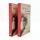 Zwei Bücher nebeneinander: "Die Kunst der Selbstermächtigung" von Isa Schlott, mit einem Porträt auf dem Cover.
