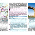Text: "Kornelimünster", "KP 29", "KP 43", "Cafe Bahnhoftsvision", "02408", "Kunsthaus NRW Kornelimünster". Illustration mit Karte. Foto zeigt Viadukt.
