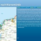 Von Lübeck nach Warnemünde, 183,1 km. Karte und Text über eine Radtourroute entlang der Ostseeküste. 