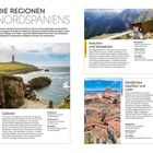 "Die Regionen Nordspaniens", "Galicien", "Asturien und Kantabrien", "Nördliches Kastilien und León". Küsten- und Berglandschaften.