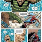 "Was tust du...? Was ist das? Ein Tongenerator. Genau das dachte ich mir. Probieren wir also was Neues."  
Ein Comic mit einem Mann, der sich die Ohren zuhält, und einem roten Superhelden. Geräusche "VEEEL" sind im Hintergrund.