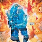 „Ich heiße Nathan Dayspring Askani’son Summers. Die Leute nennen mich Cable ... und wie immer läuft mir die Zeit davon!“ Ein Mann in Blau.