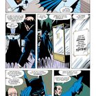 Comic-Panels mit Batman und Alfred. Dialoge über ein fehlendes Kostüm und Batmans Gesundheitszustand.
