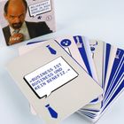 Box mit Spruch: "Beliebtheit wird ja auch überschätzt." Karte: "Business ist Business und kein Benefiz."