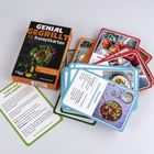 "GENIAL GEGRILLT 55 Rezeptkarten, Fleisch, Fisch, Gemüse", Rezeptkartenbox mit Bildern von Gerichten, farbig gestaltet.