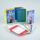 "WILD CHILD, Liebevolle Erziehung für stressfreie Alltagsmomente mit Kleinkindern." Kartenset mit buntem Design.