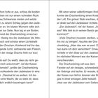 Seitenzahlen 10 und 11. Text von einem Kampf zwischen dem Jadekaiser und dem Drachenkönig. Dialoge über Macht und einen Jadestab.