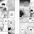 Zwei Seiten eines Mangas mit mehreren dialogreichen Panels und emotionalen Reaktionen der Charaktere.