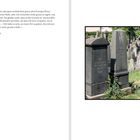 Zitat: „Ich liebe meine Stadt...zu einem Ort zu gehen, den ich seit langem nicht mehr gesehen habe.“ Bernd Noack. Friedhof mit Grabsteinen.