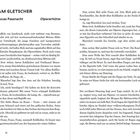 AM GLETSCHER  
Lucas Fassnacht  
Olpererhütte  

Südlich von Innsbruck, nahe Brenner, Olpererhütte, Geschichte.  
Franz, Anton Kohlhuber, Ferdinand Mayerhof.  
Rauchmelder und Zigarette, Drama und Konflikt im Raum.