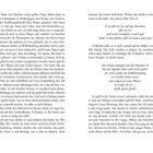 Zwei Seiten Text. Seite 10 beschreibt Marlons kriminelle Aktivitäten und Gedanken. Songtexte in kursiver Schrift auf Seite 11.